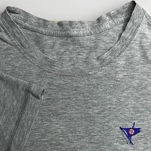 Lululemon Ocean Reef Club Shirt Mens Small Gray Key Largo Florida Performance